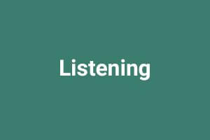 تقویت مهارت شنیداری Listening